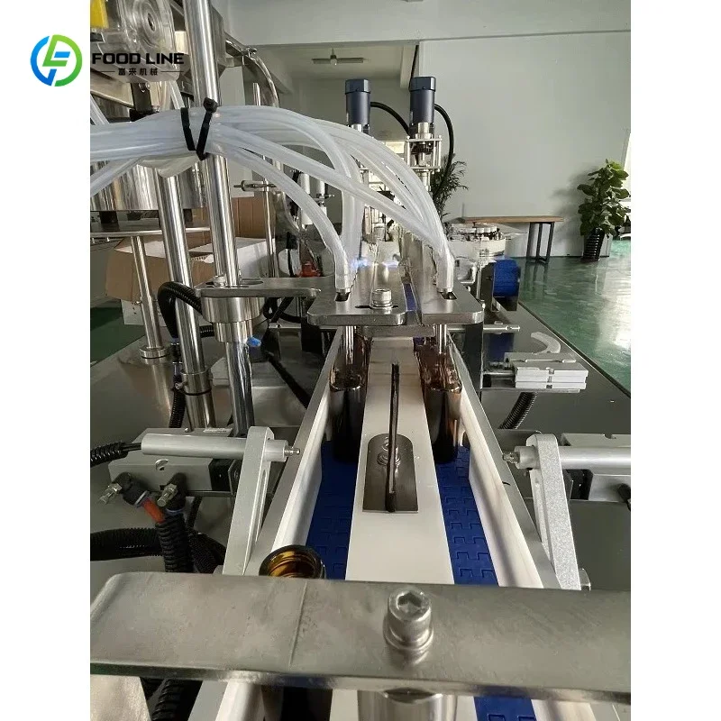 100‑500ML Automatic Liquid Bottling Machine Syrup Bottle Filling Capping Industrial Food Processing Equipment Custom