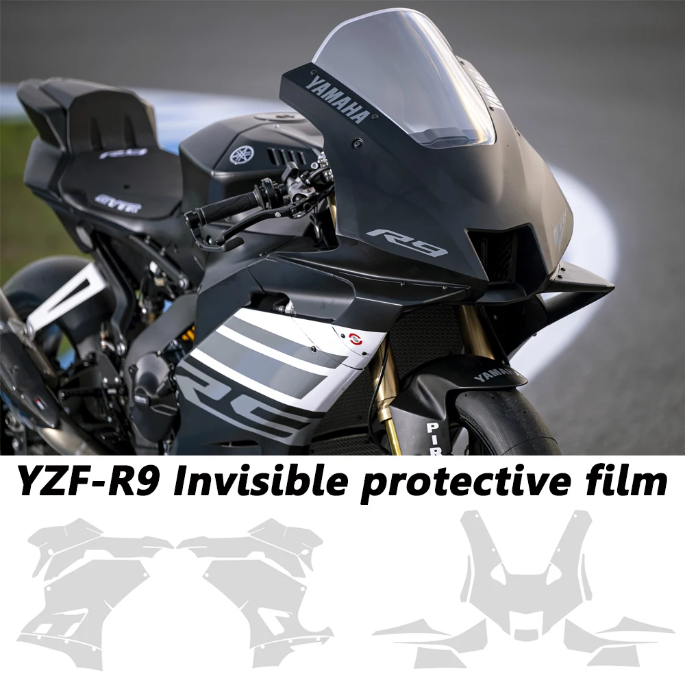 

New 2025 R9 PPF Protective Film for Hidden Motorcycle Clothing for Yamaha YZF-R9 r9 Scratch resistant Thickened Protective Film