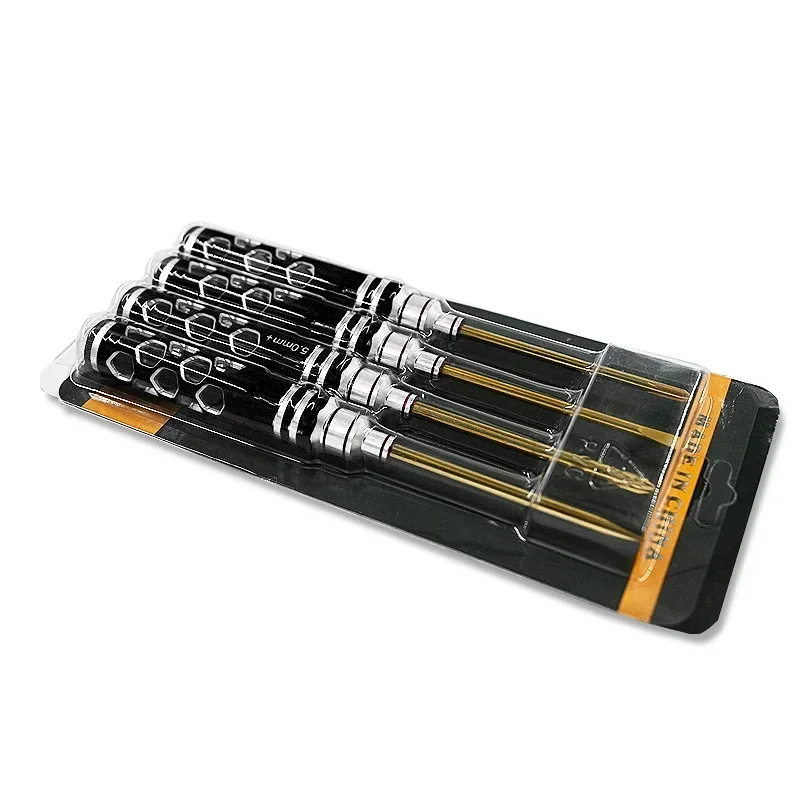 Tournevis croisé à fente 4.0/5.0, jeu de tournevis à pointe de lame pour DJI Elf 3/4, outils manuels pour Drone de course FPV multi-axes 4 pièces