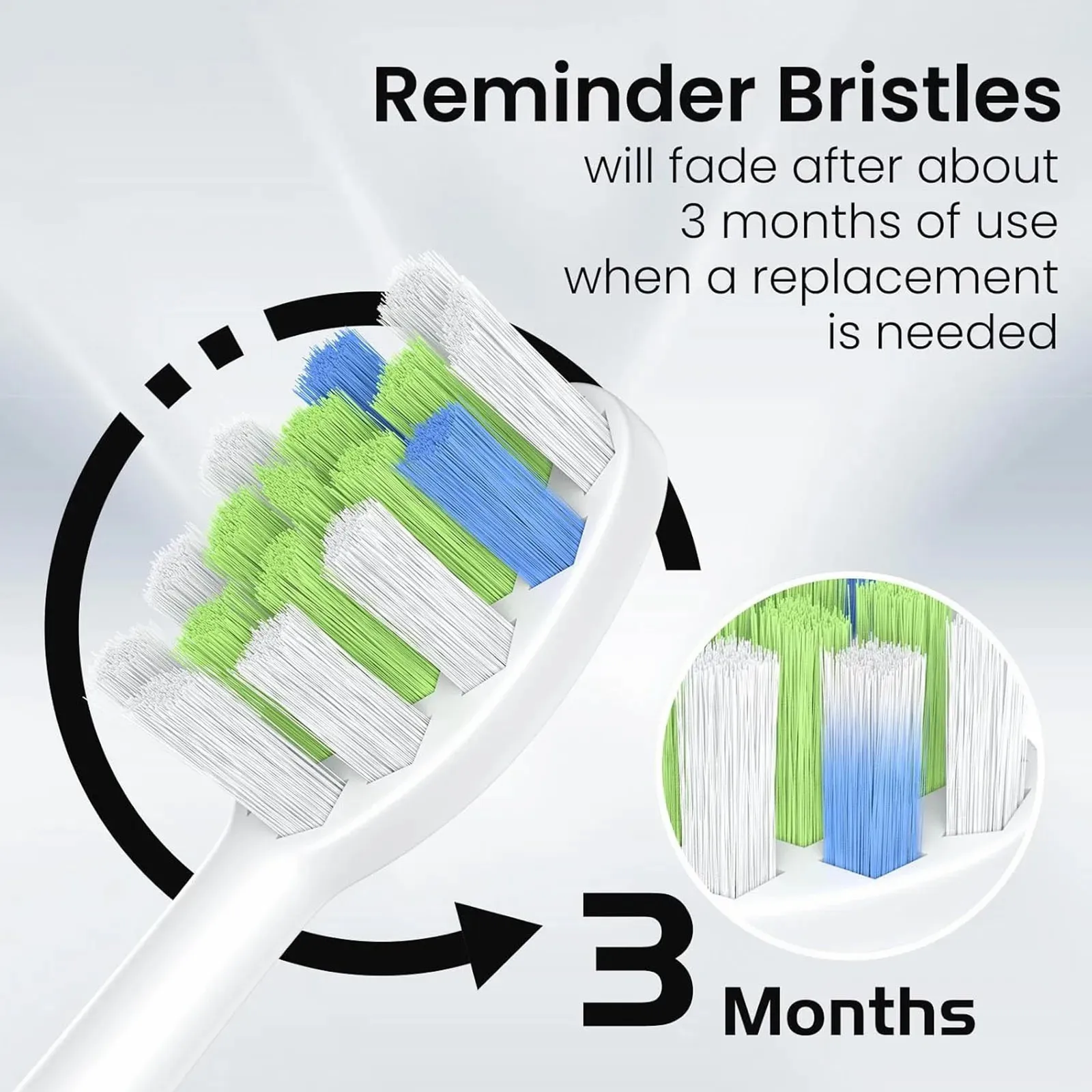 رؤوس فرشاة الأسنان البديلة مع رؤوس فرشاة الأسنان الكهربائية من Philips Sonicare Hx6053 Hx6042 Bm928