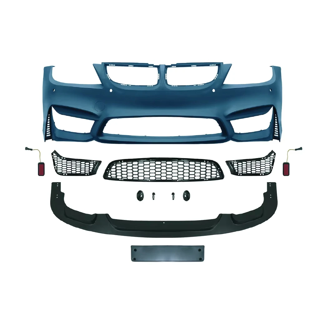 

Factory Hot Selling Auto Accessories Front Bumper for 3 SERIES E90 2005-2008 Upgrade to M4 All Mesh Style Front Bumper Assy