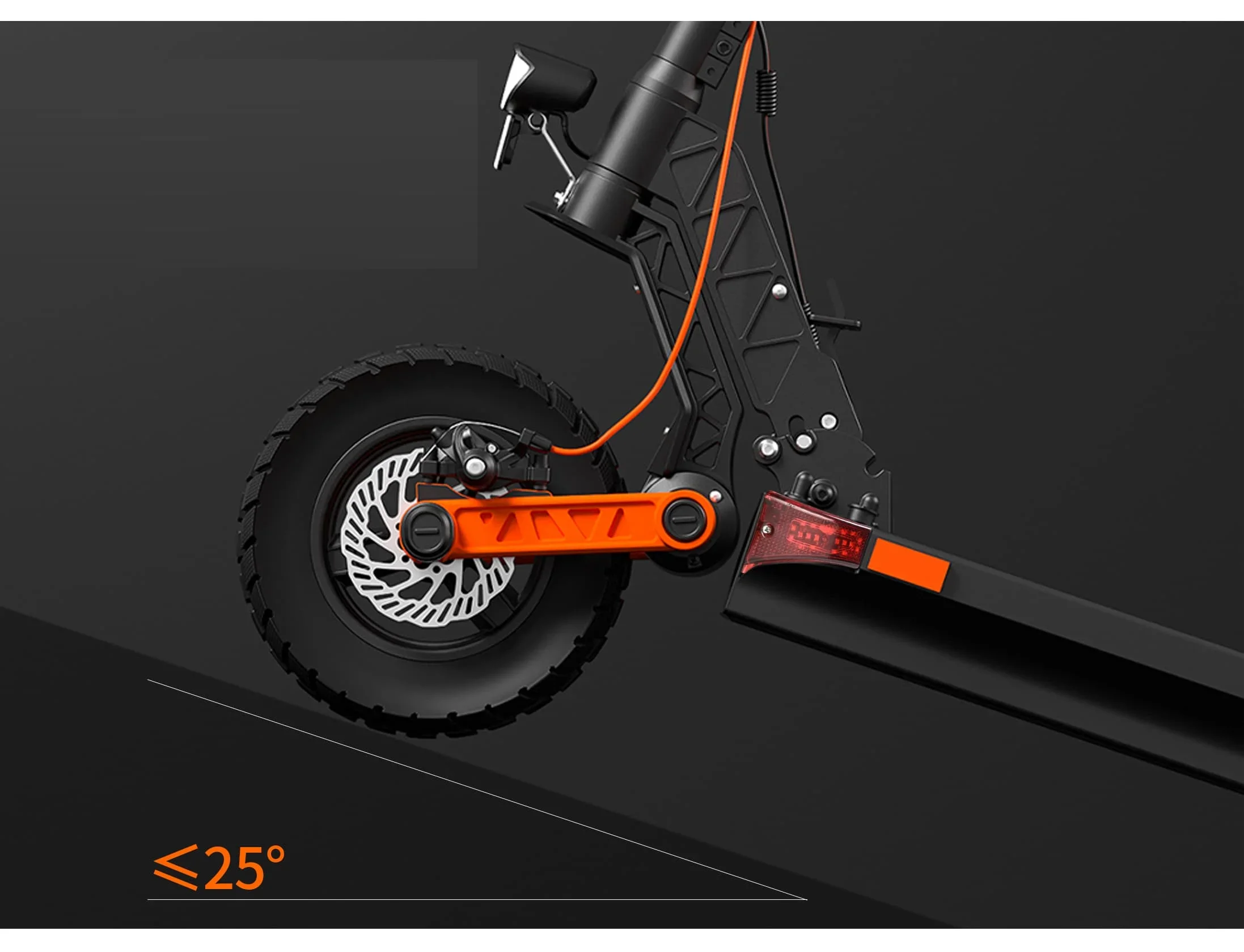 JOYOR S5-Z Elektroroller 48V13AH Akku E-Scooter 10 Zoll Breitere Reifen Höhenverstellbar Faltbare Elektroroller – Detail 5