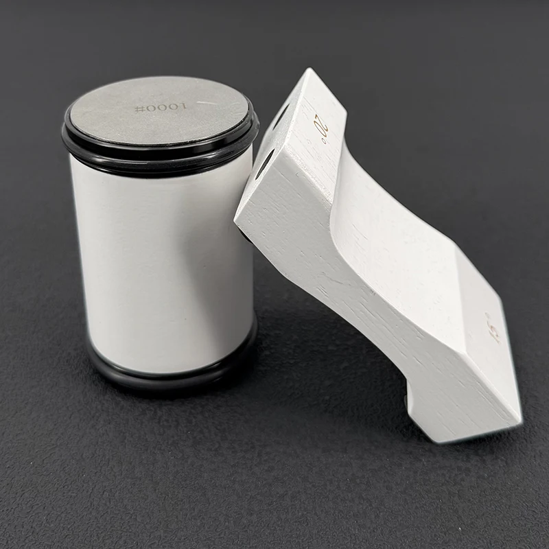 

15/20 ° Белая деревянная точилка для ножей специальной формы, магнитный держатель для ножей, точильный камень, портативный хороший край для всех лезвий