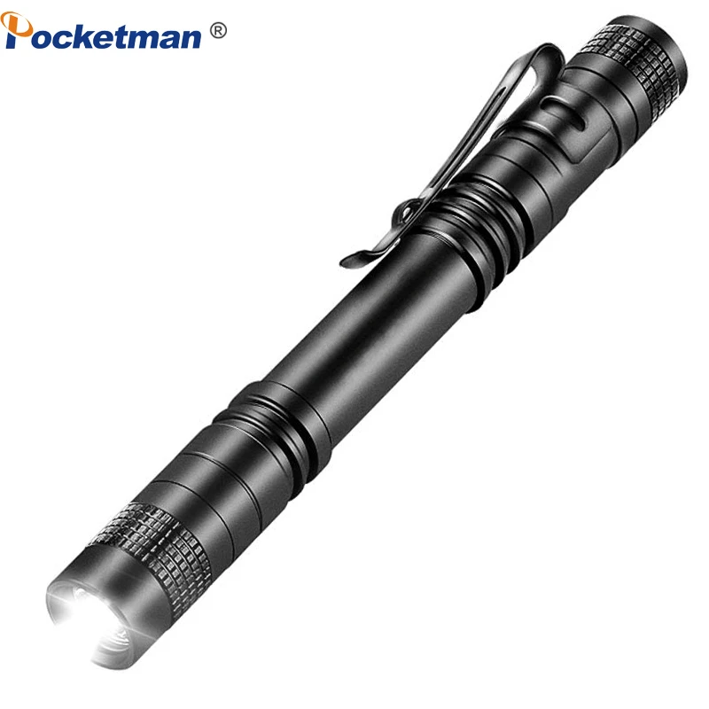 Mini Small Penlight Led Flashlight Portable Tactical Torch Medical Pen Clip Light Repair Work Light Walking Camping Lanterns