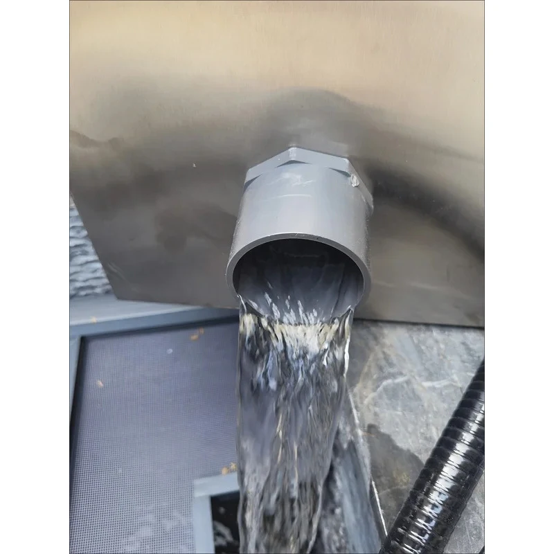 

Stainls Steel System Garden Fountain Aquaculture Equipment With Filtration Koi Fish Pond Box
