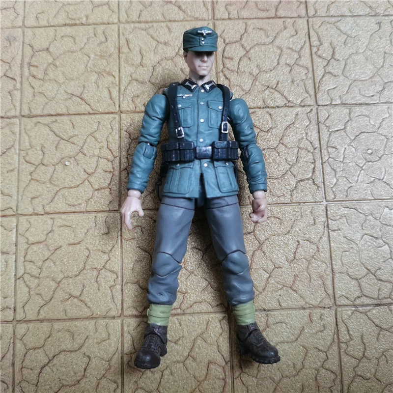 1/18th WWII Series National Defense German Forces Mountain Division Military Camouflage Soldiers 3.75 Action Figure Model