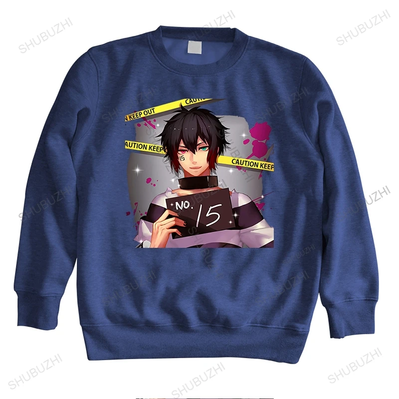 Новинка, мужские топы с круглым вырезом, косплей-костюм Nanbaka Detentionhouse Jyugo UnoNiko, рок аниме, Мужская Осенняя Женская одежда, Свитшот
