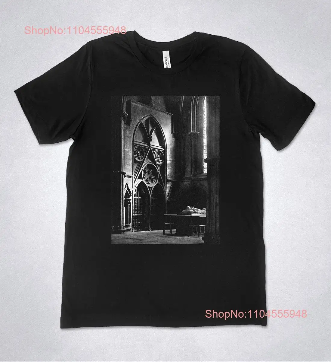 Frederick H Evans t shirt York Minster In Sure and Certain Hope Cathedral Photography Church Photogravure 1902 gothic art