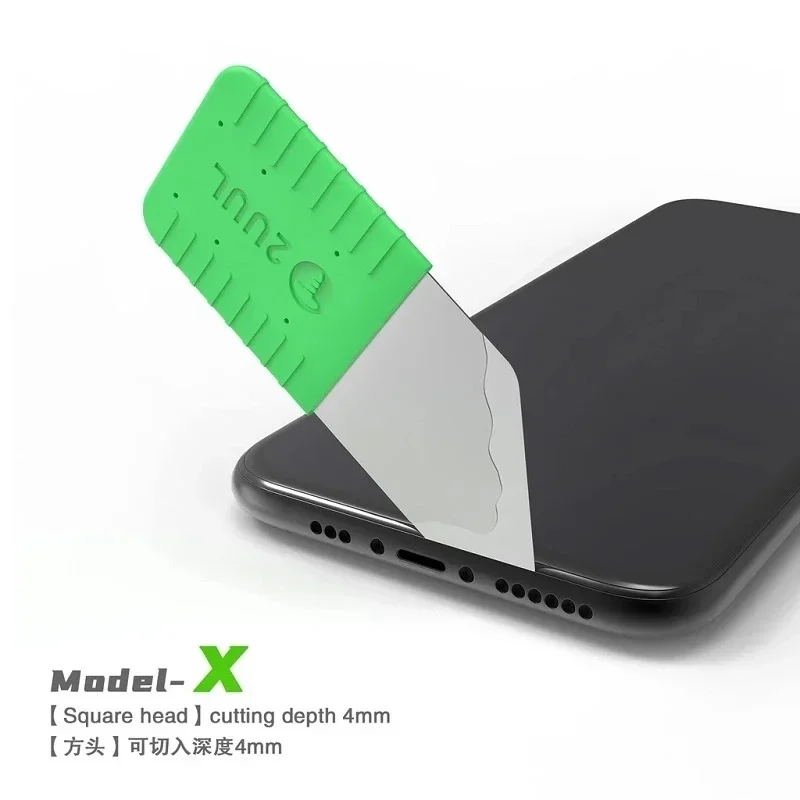 2UUL DA91 Xyz Screen Open Tool Voor Mobiele Telefoon Screen Disassembler 0.1Mm Rvs Card Removal Reparatie Mes Pry stuk