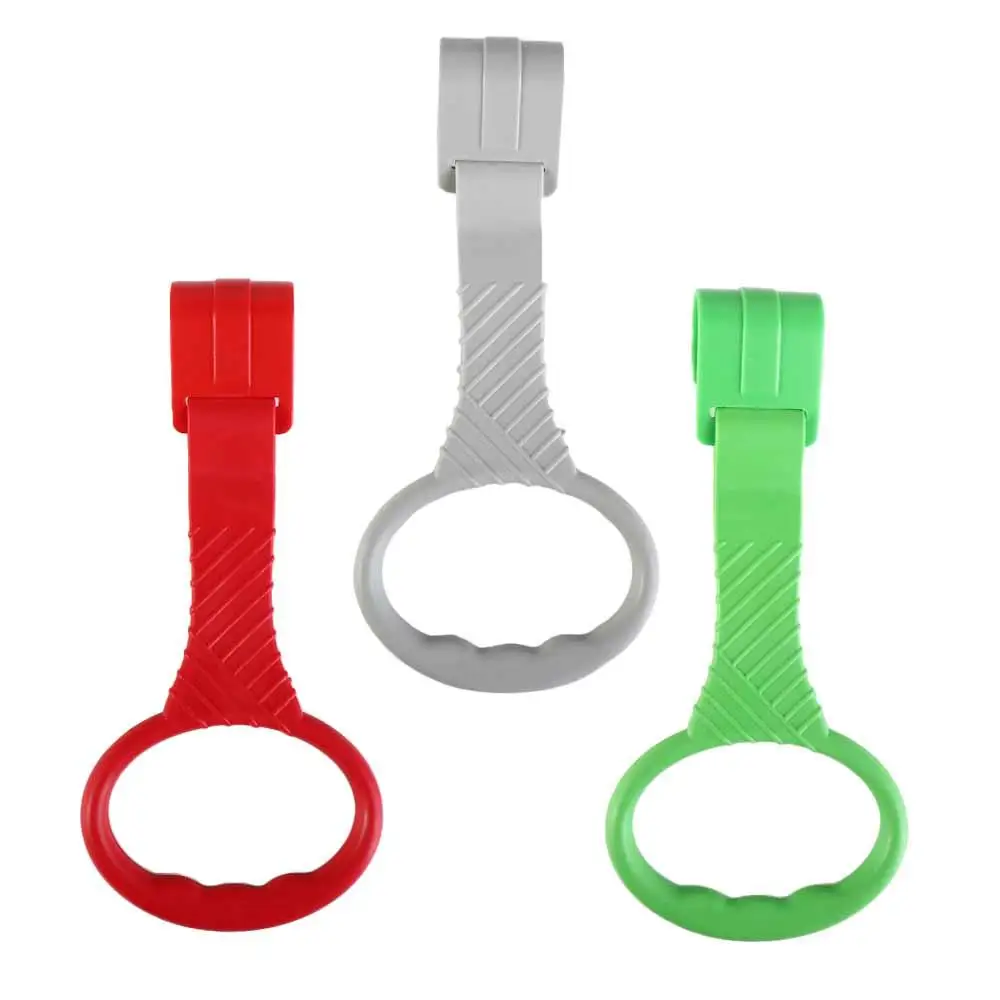 Apprendimento in piedi Pull Up Rings per Babys Training Tool Nursery Rings Baby Hand Pull Ring plastica colorata