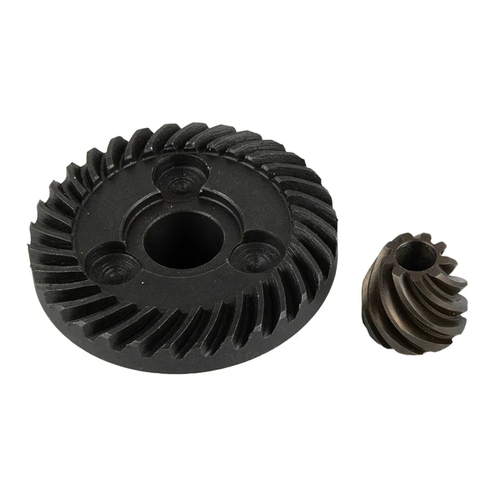 

2pcs Angle Grinder Gear Spiral Bevel Gear Set Straight Helical Tooth Power Tool Accessories For GWS6-100 Angle Sander