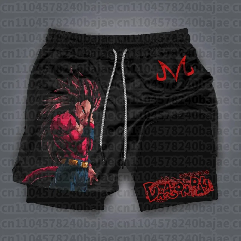 Offizielle DragonBall Anime-Shorts, geeignet für Projekt-Sportarten, Badminton, Anime, geschlechtsneutral, Kei-Stil, Retro, atmungsaktiv, schnelltrocknend