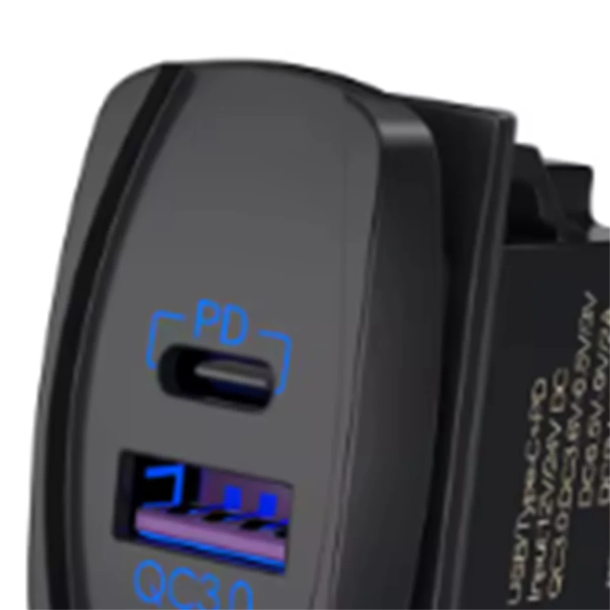 ABJZ USB الروك التبديل 12 فولت مقاوم للماء USB C & QC 3.0 منافذ مزدوجة منفذ PD مقبس شاحن لسيارة UTV RZR RV شاحنة البحرية