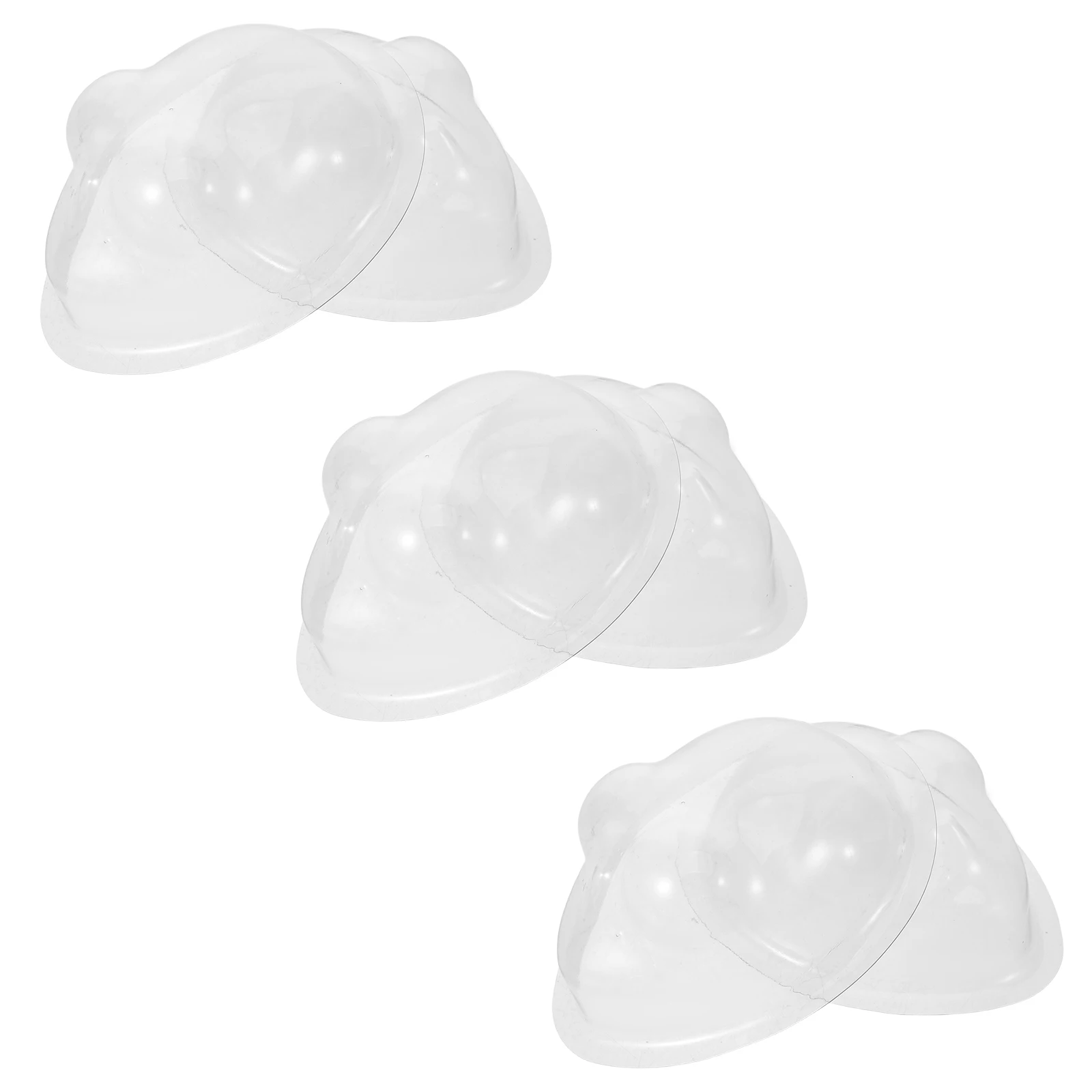 Masque facial Transparent pour 60Cm Bjd, 6 pièces, housse de protection transparente, anti-rayures, Anti-poussière, affichage, outil accessoire d'entretien