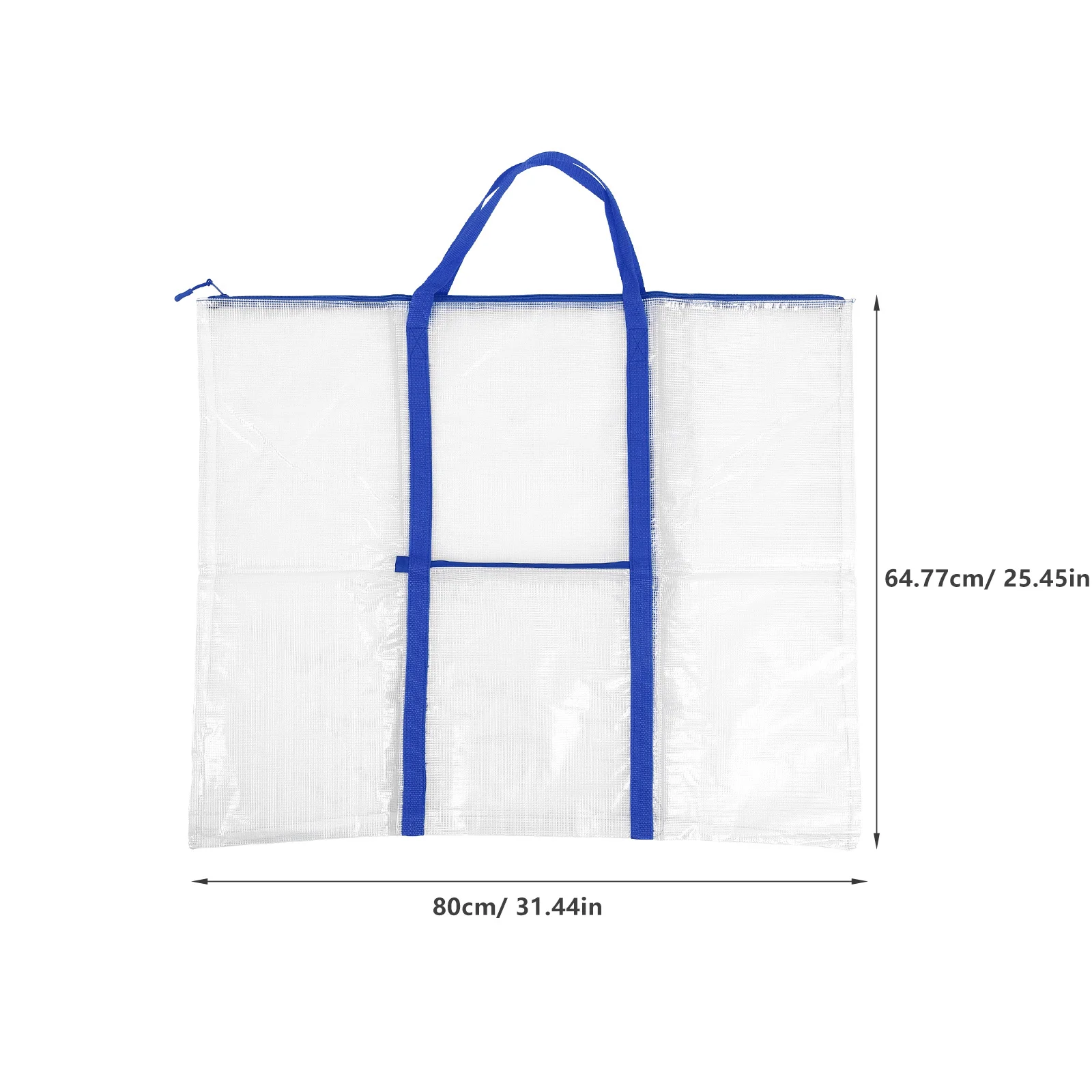 Tragbare PVC-Portfolio-Tasche, Pinnwand, Poster, Kunstaufbewahrung, glatter Reißverschluss, Künstler-Träger