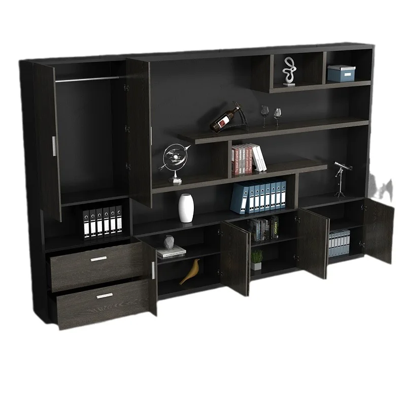 Office filing cabinet, bookcase, wooden filing cabinet, storage , locker, partition , lock boss