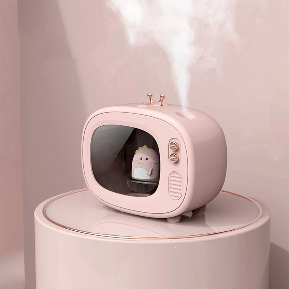 مرطب هواء محمول BBNV-400Ml، مرطب هواء لاسلكي للتلفزيون القديم، مرطب هواء USB كرتوني للمنزل والمكتب وغرفة النوم