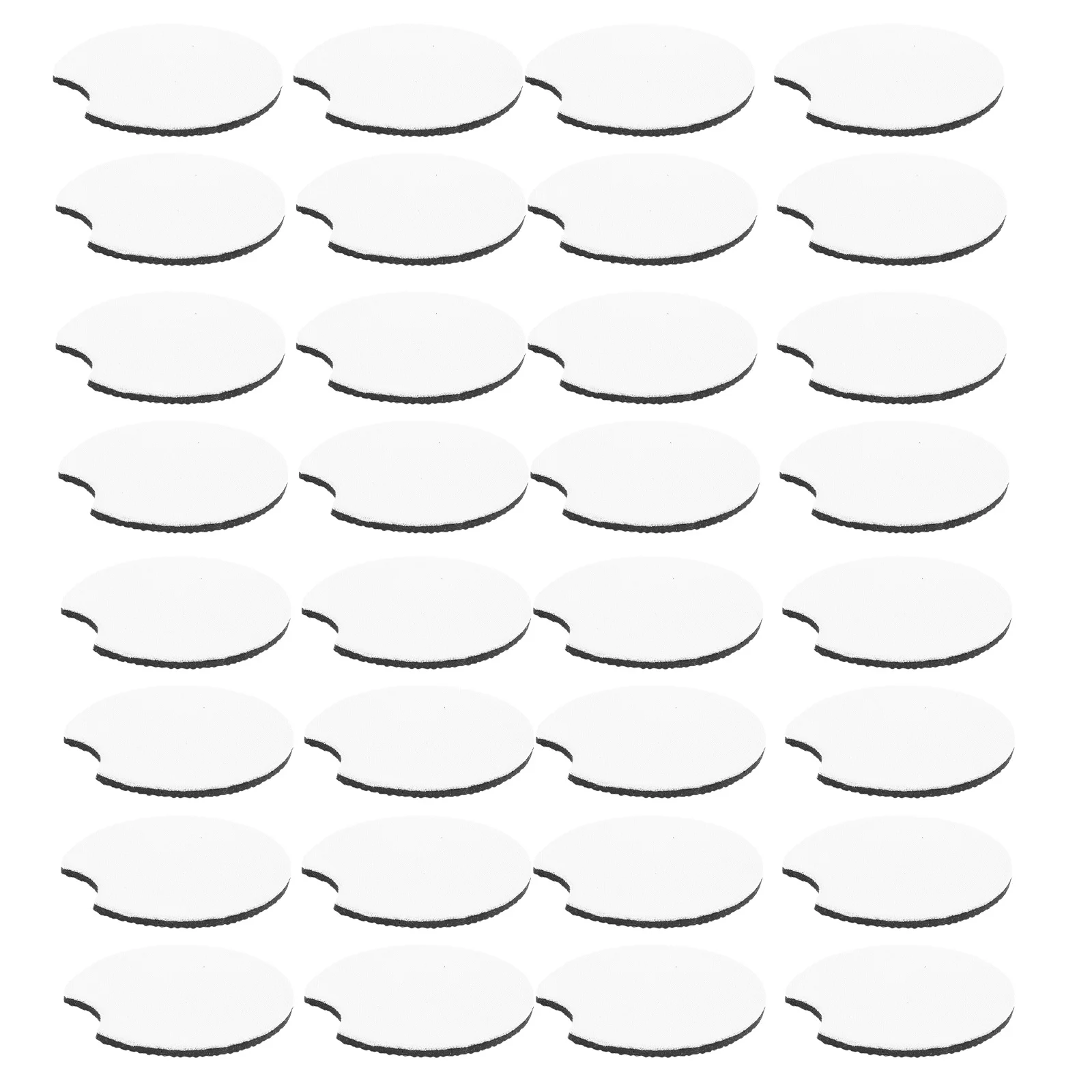 

50Pcs Sublimation Blank Car Coasters Wear-Resistant Heat-Resistant Cup Mats DIY Car Cup Holders Sublimation Coasters