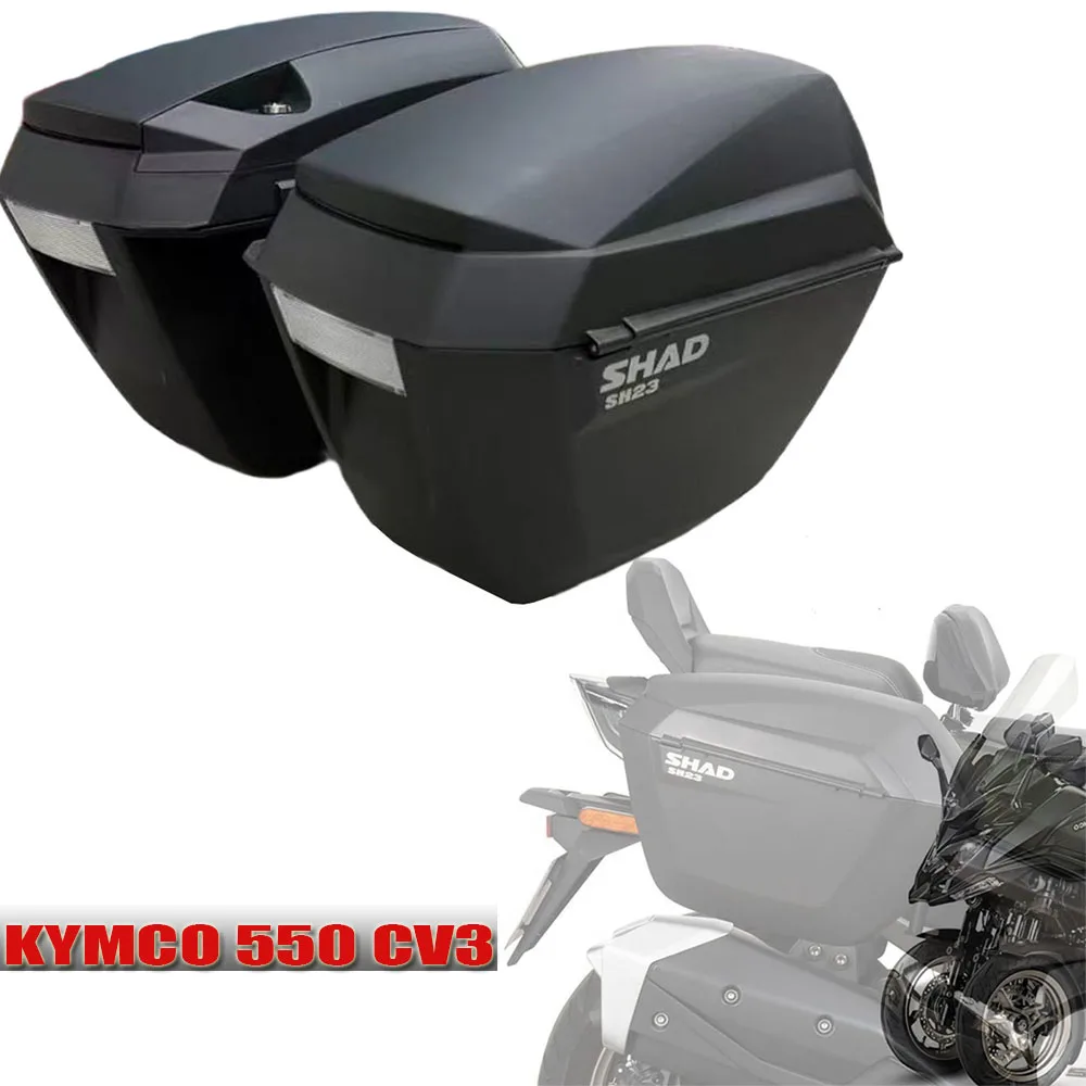 Brand New Motorcycle Travel Case Luggage Rack, Side Storage Compartment Bracket Suitable for CV3 550 KYMCO 550CV3.