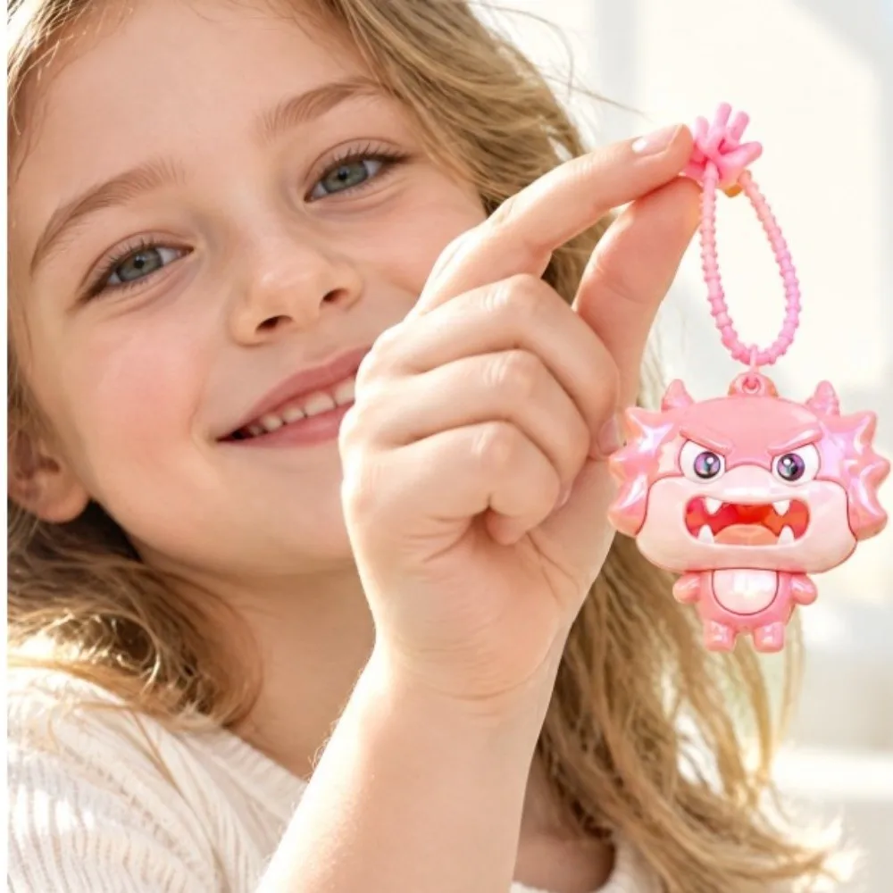 Dragon Shake Activated Squeaky Keychain Beeping Sound Cartoon Sound Keychain Portable Cute Shake Sound Keychain Kids