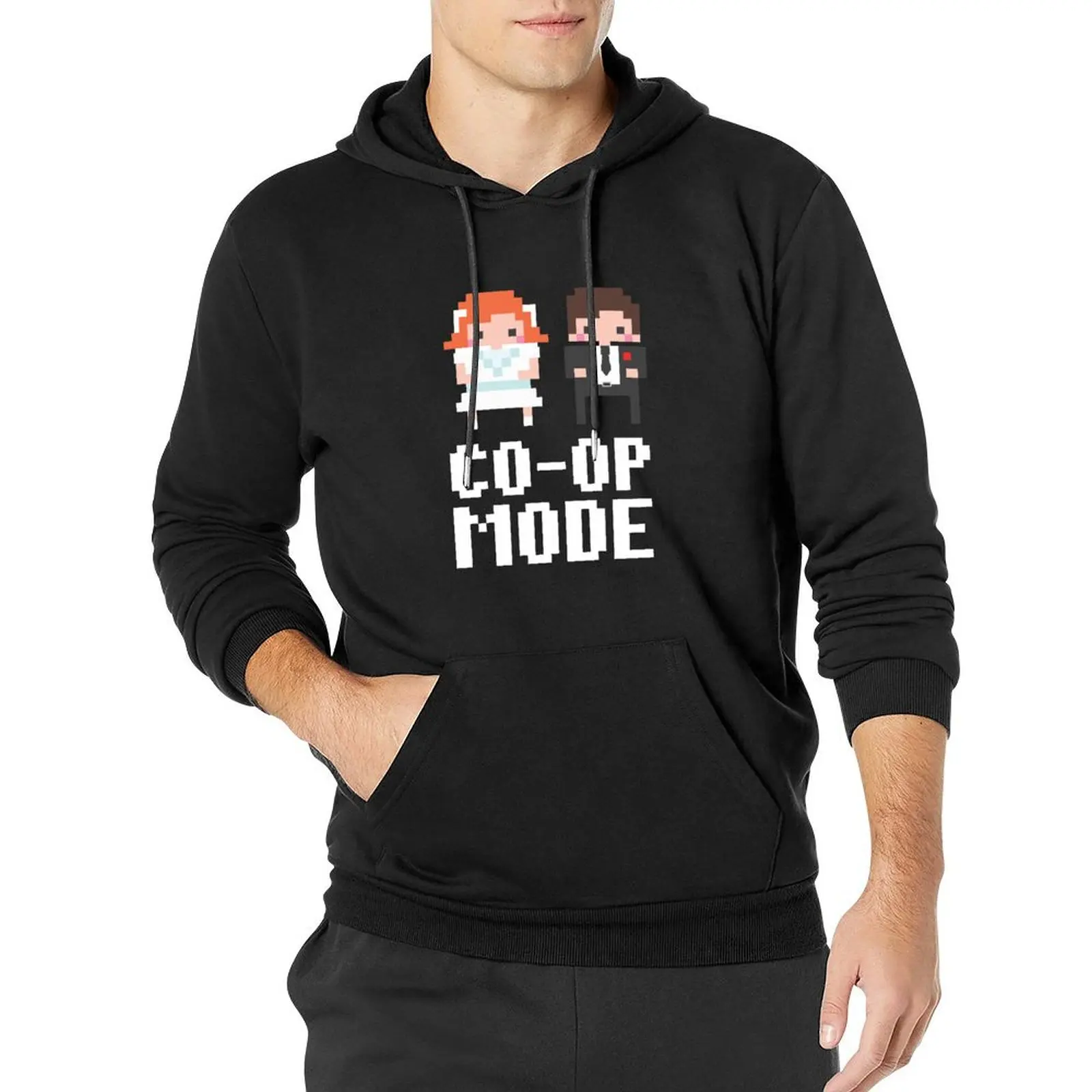 Wedding Marriage Gamer Coop Mode Tshirt Pullover Hoodie men's sweat-shirt set new in hoodies & sweat-shirt