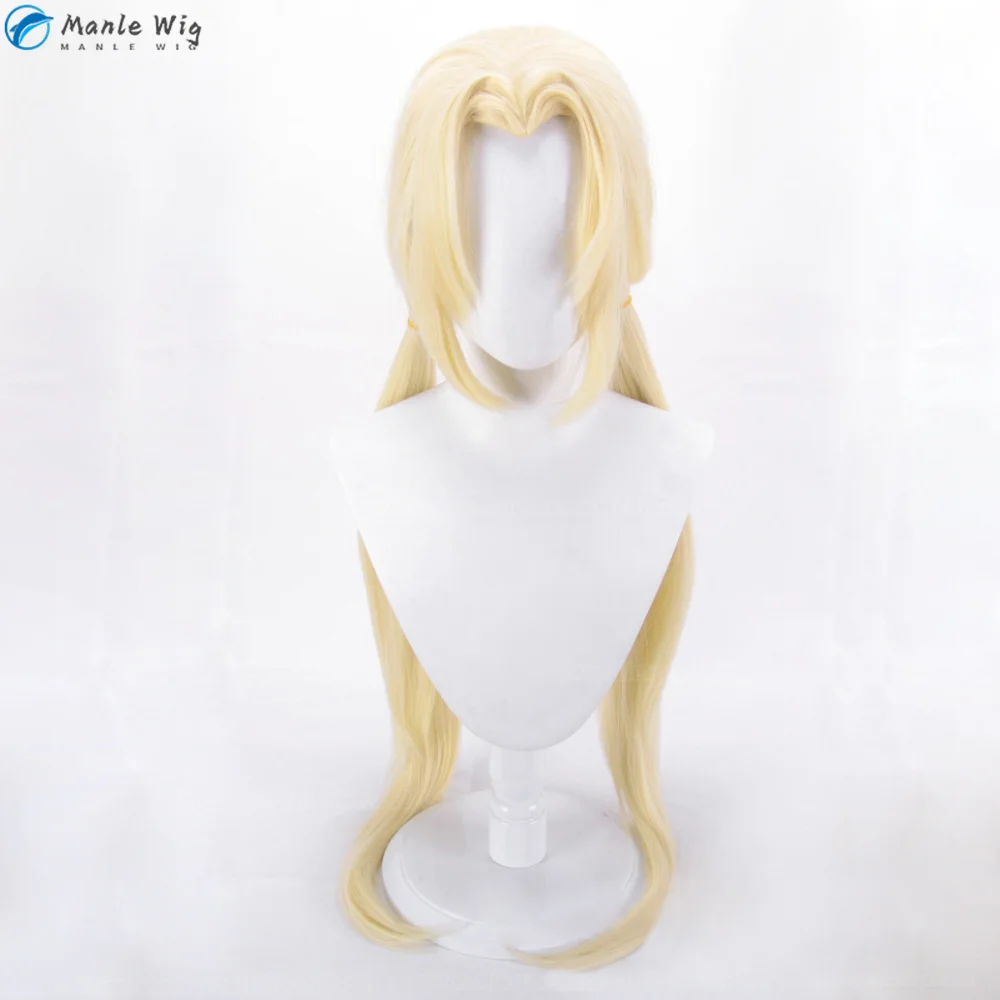 100cm Long Tsunade Cosplay Wig Blonde Cosplay Costume Wigs Cos Hair Halloween Party Role Play Anime Cosplay Wigs + Free Wig Cap