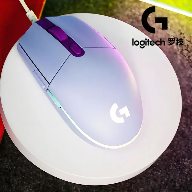

LogitechG102 Electronic gaming distractor!Wired ergonomic gaming mouse,macro programming combo moves one step faster than others