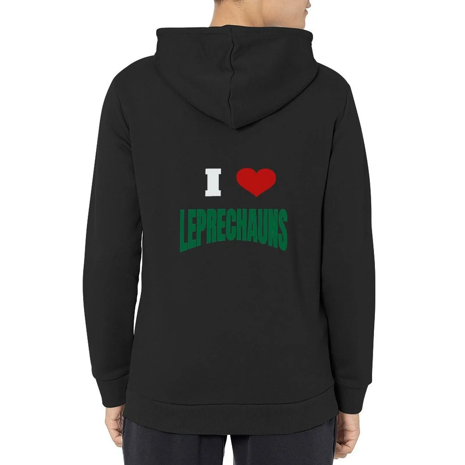 

I Love Leprechauns Hoodie blouse men's clothing men's winter sweater mens clothes anime hoodie