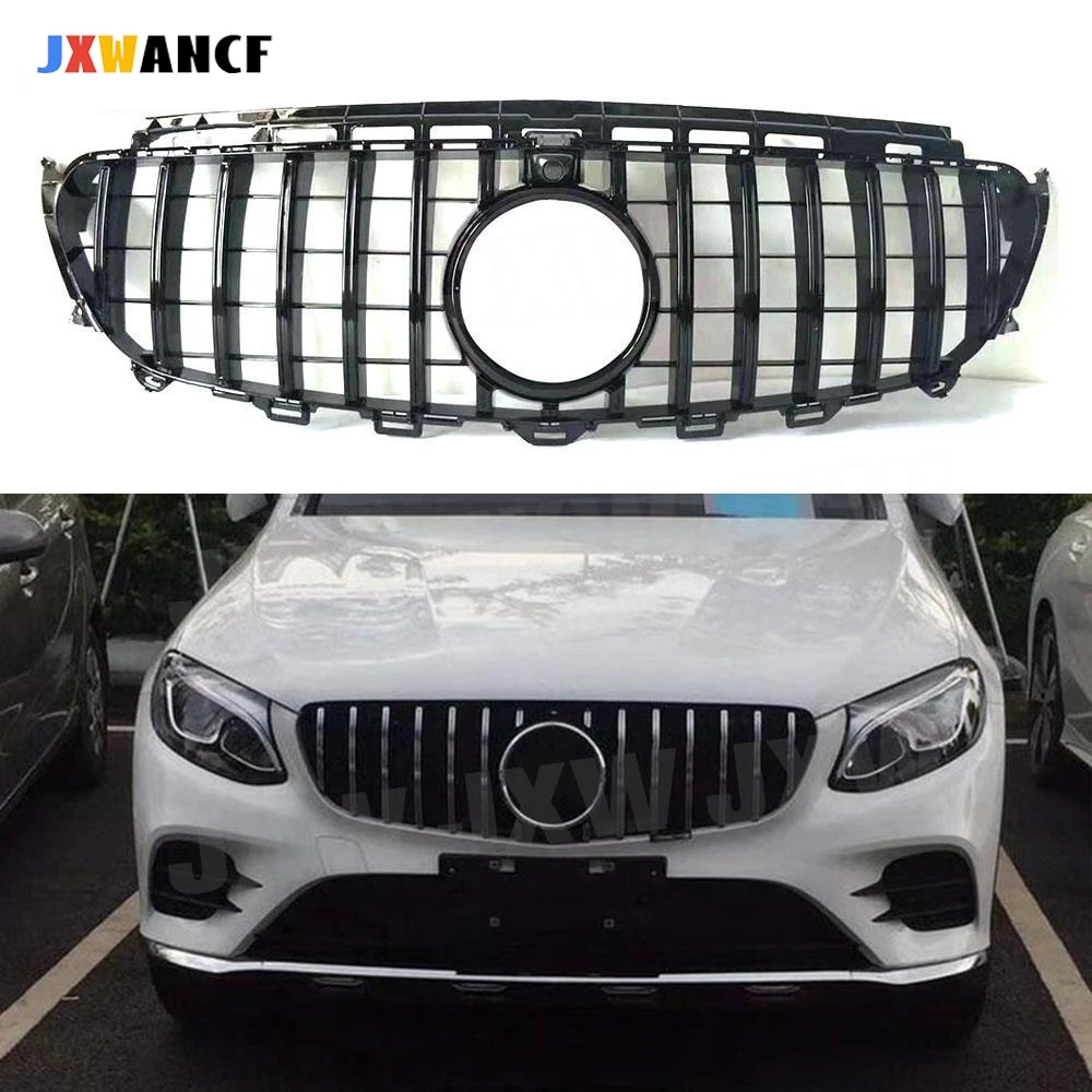 

JXWANCF Front Mesh Grille Diamond Grill E63S Style For Benz E Class W213 C238 Coupe Sedan 2016-2018 E300 E350 E200 E320 E400