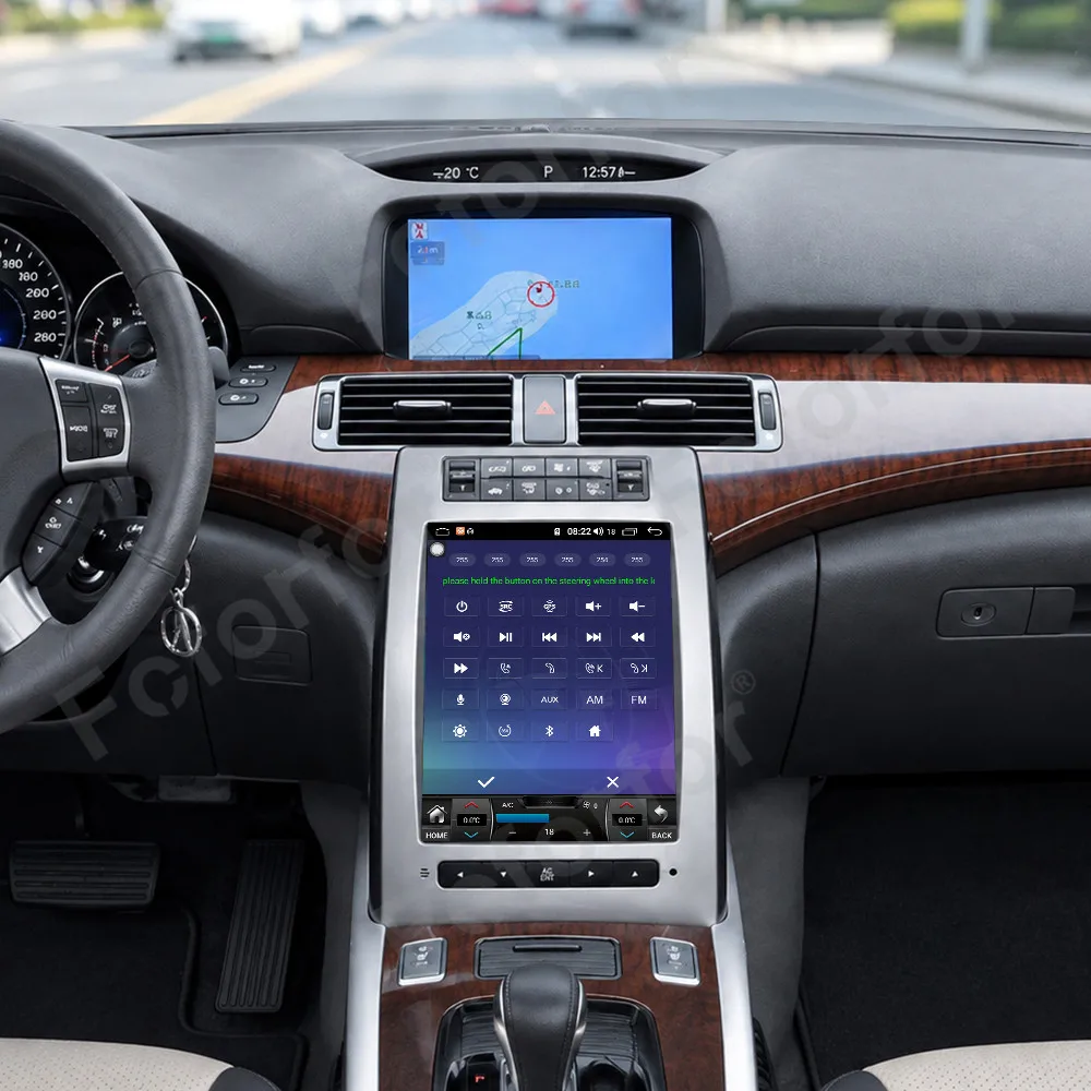 Car GPS Navigation Car Radio 10.4 Inch The Newest Android 15 For Acura RL 2004-2012 Wireless Car Multimedia Player Head Unit