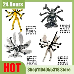 Multi-Jointed Movable Shapeshift Robot With 8 Wings Women's Accessories 3D Printed Mannequin Dummy 6 Action Figures Toys Kids