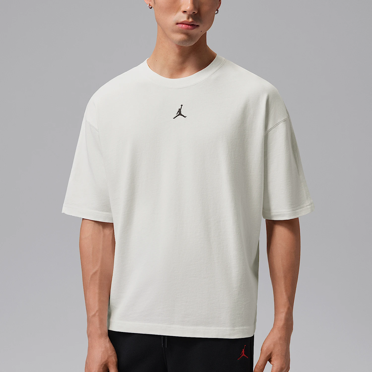 Nike genuine Jordan Flight men's minimalist embroidered short sleeved T-shirt IF1912-133