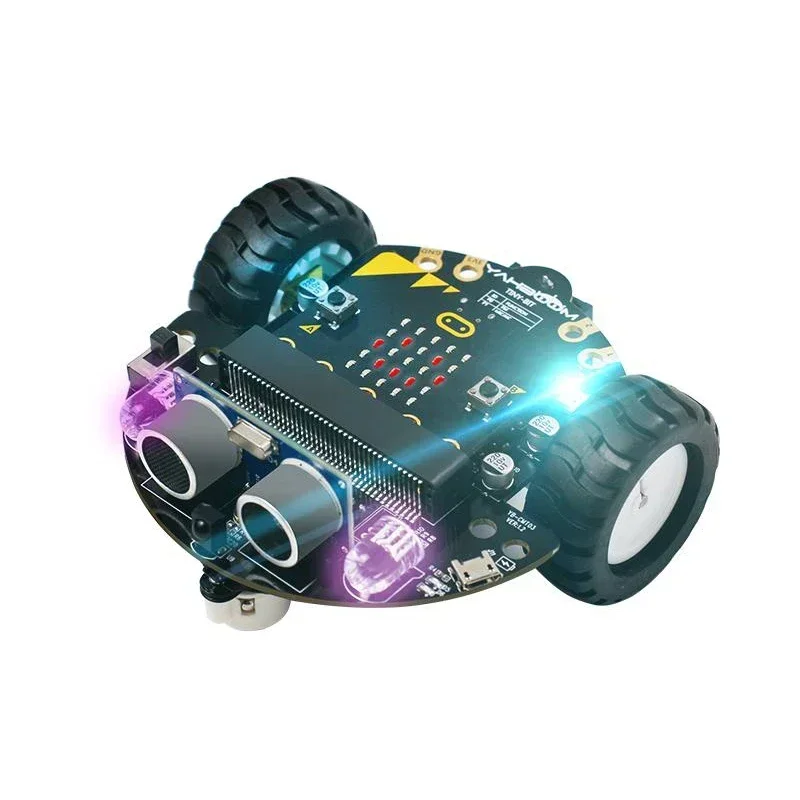 

Hot Saleshot Sale Yahboom Tiny:bit Educational Smart Robot Car Compatible With BBC Micro:bit V2/1.5 Board For Kids