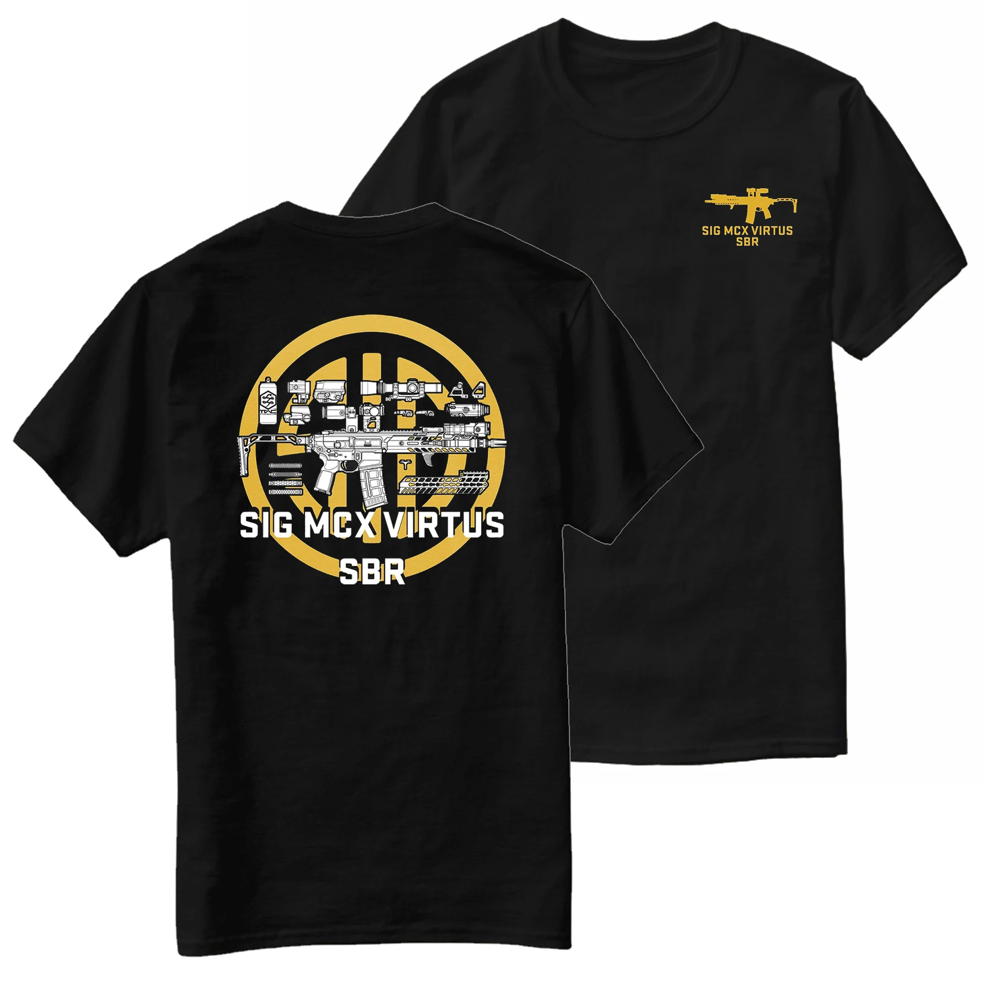 MCX VIRTUS Modular Rifle System T-Shirt 100% Cotton O-Neck Short Sleeve Summer Casual Mens T-shirt Streetwear