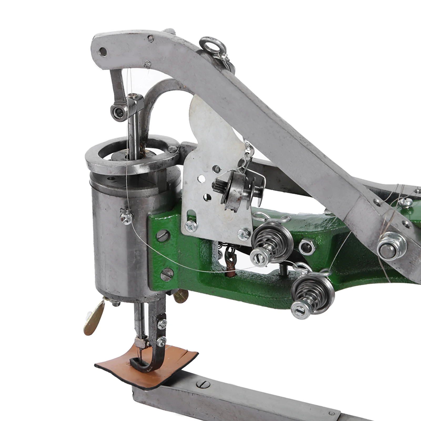 Semiautomatic Hand Type Manual Metal Nylon/Cotton Line Shoe Repair Sewing Machine