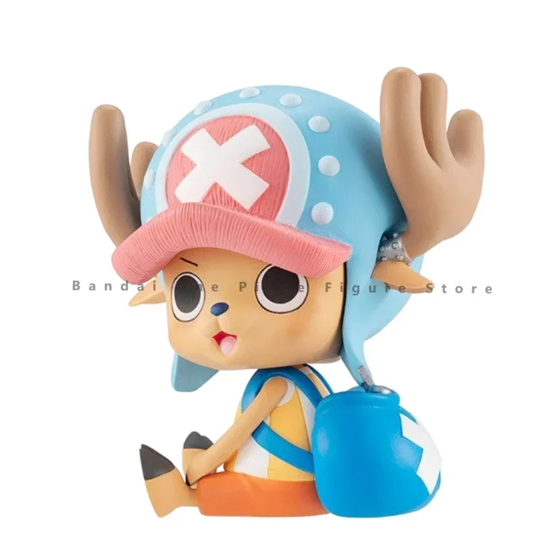 En Stock Original Mega House Bandai Look up Chopper figura de acción juguete de animación regalo modelo coleccionista Anime genuino