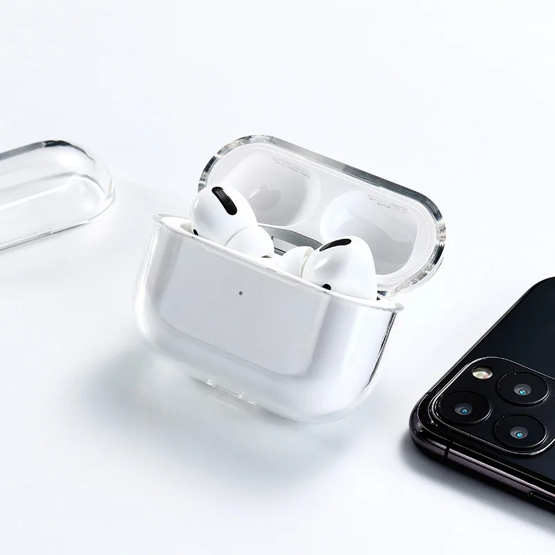 Transparent Earphone Cases For Airpods 4 /2 /3 PC Case New Headphones Protective Case For Apple Airpods Pro 2 Airpods Covers