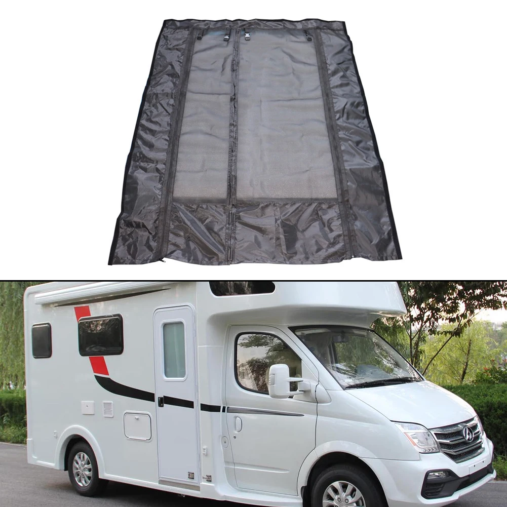 Car Insect Screen Mosquito Midge Screens For Fiat For Ducato Motorhomes Outdoor Camping With Zippered Breathable Roller Covers