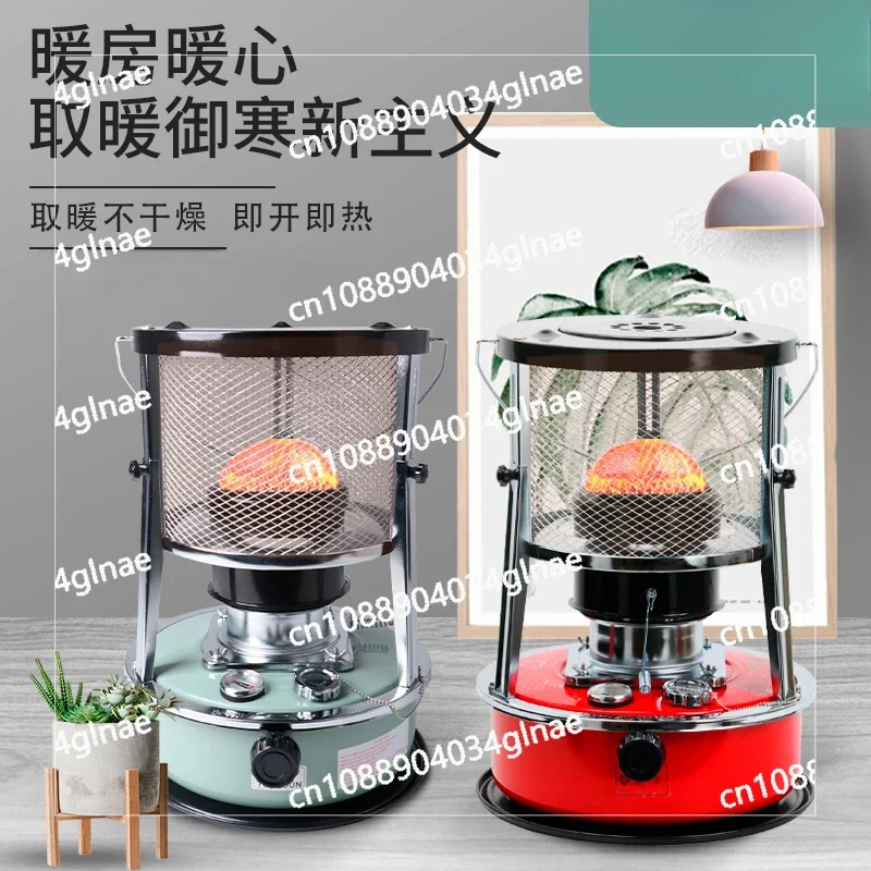 Oil Heating Furnace Outdoor Camping Tent Portable Heater No Electricity Indoor Heating Boil Water