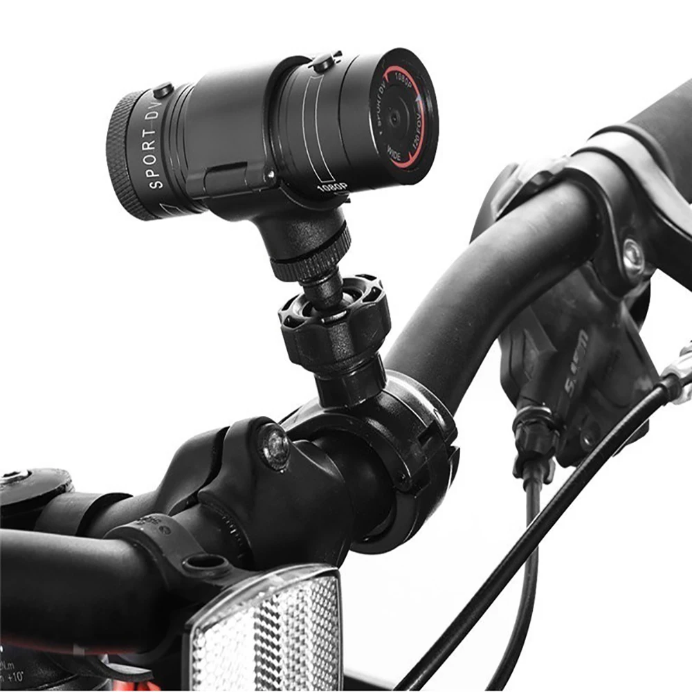 Helmet Camera 4K HD Waterproof Sports Bike Motorbike Helmet Camera High Resolution Ultra Wide Angle Lens 1080P 30fps