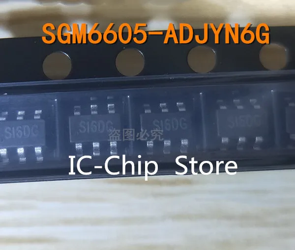 SGM6605-ADJYN6G TR SGM6605-ADJYN6G SI6 SOT23-6 정품, 로트당 20 개 ~ 500 개