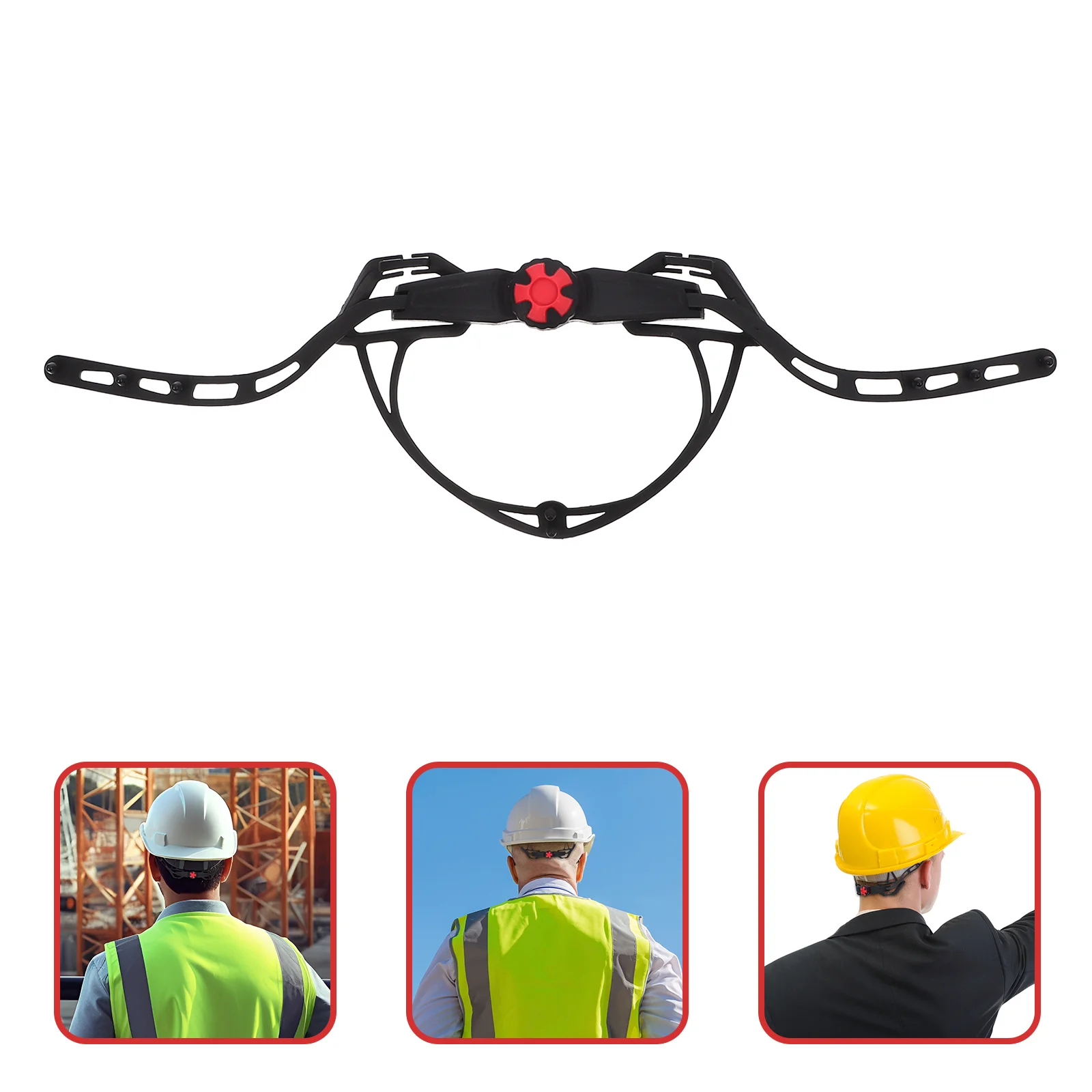

Safety Hat Chin Strap Adjustable Boa Rotator Lock Accessory Lightweight Construction Football Universal