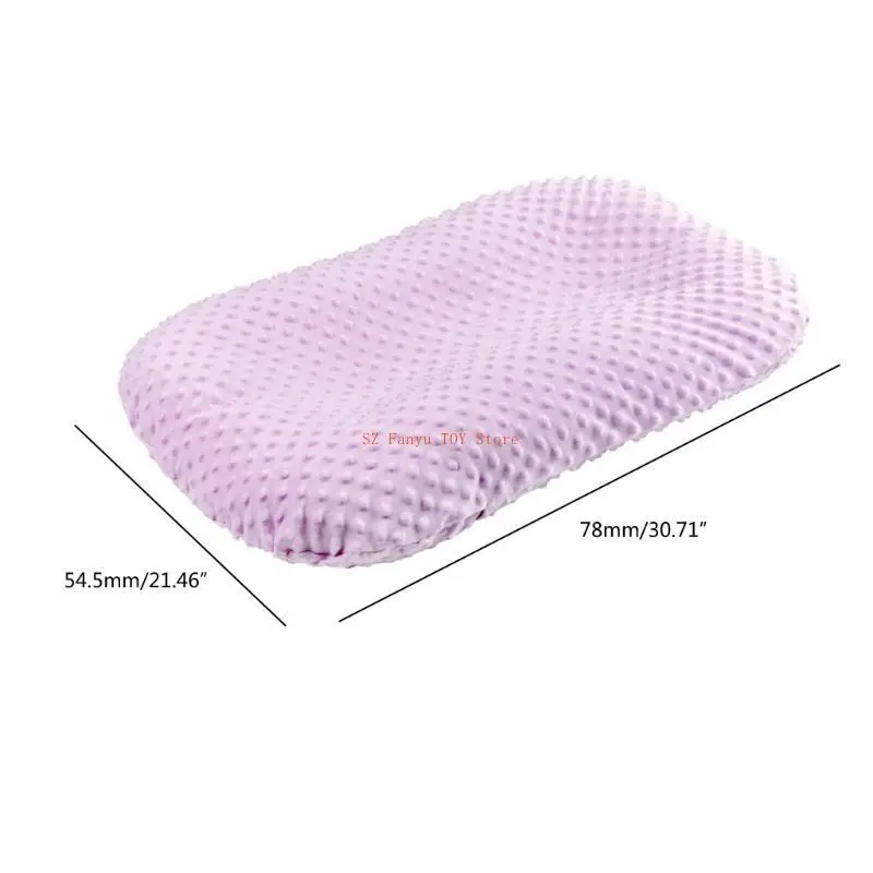 96GC Soft Removable Slipcover Newborn Lounger Cover Baby Infants Sleeping Pad Cover
