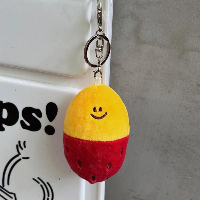 Cute Funny Sweet Potato Plush Doll Soft Comfortable Bag Pendants Keychain Creative Personality Kids Girls Birthday Gift