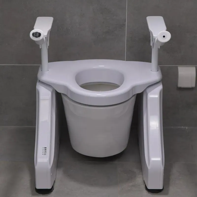 Luxury One-Click Toilet Lift Chair with Wireless Remote Control Bathroom Safety Equipment