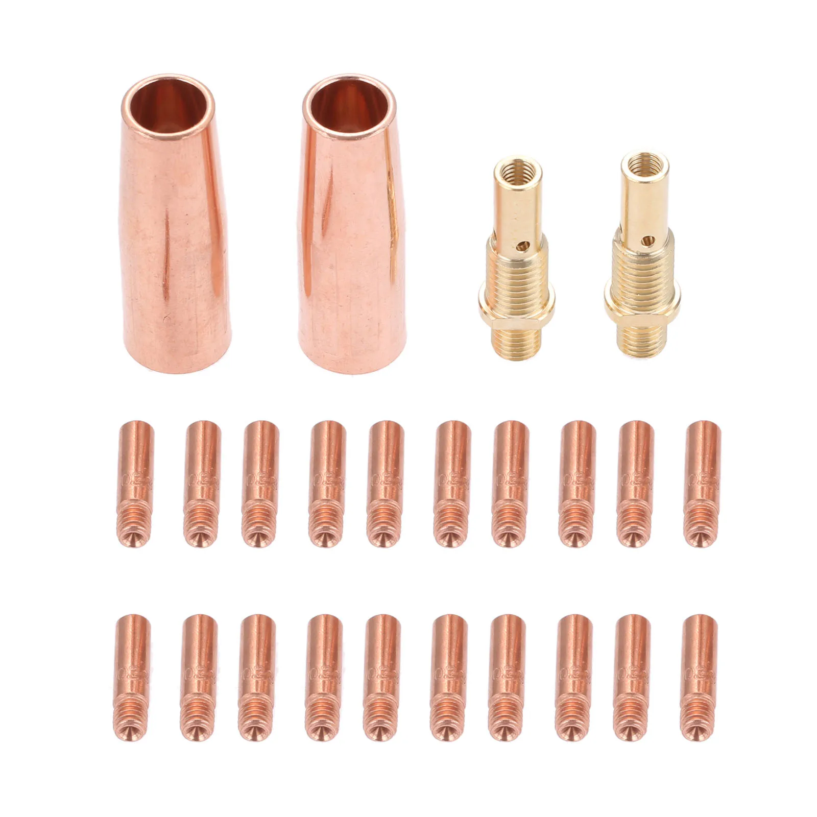 

24Pcs MIG Welding Gun Accessory .023" Kit Fit for Tweco Mini/#1 and Lincoln Magnum 100L K530 series Mig welding guns