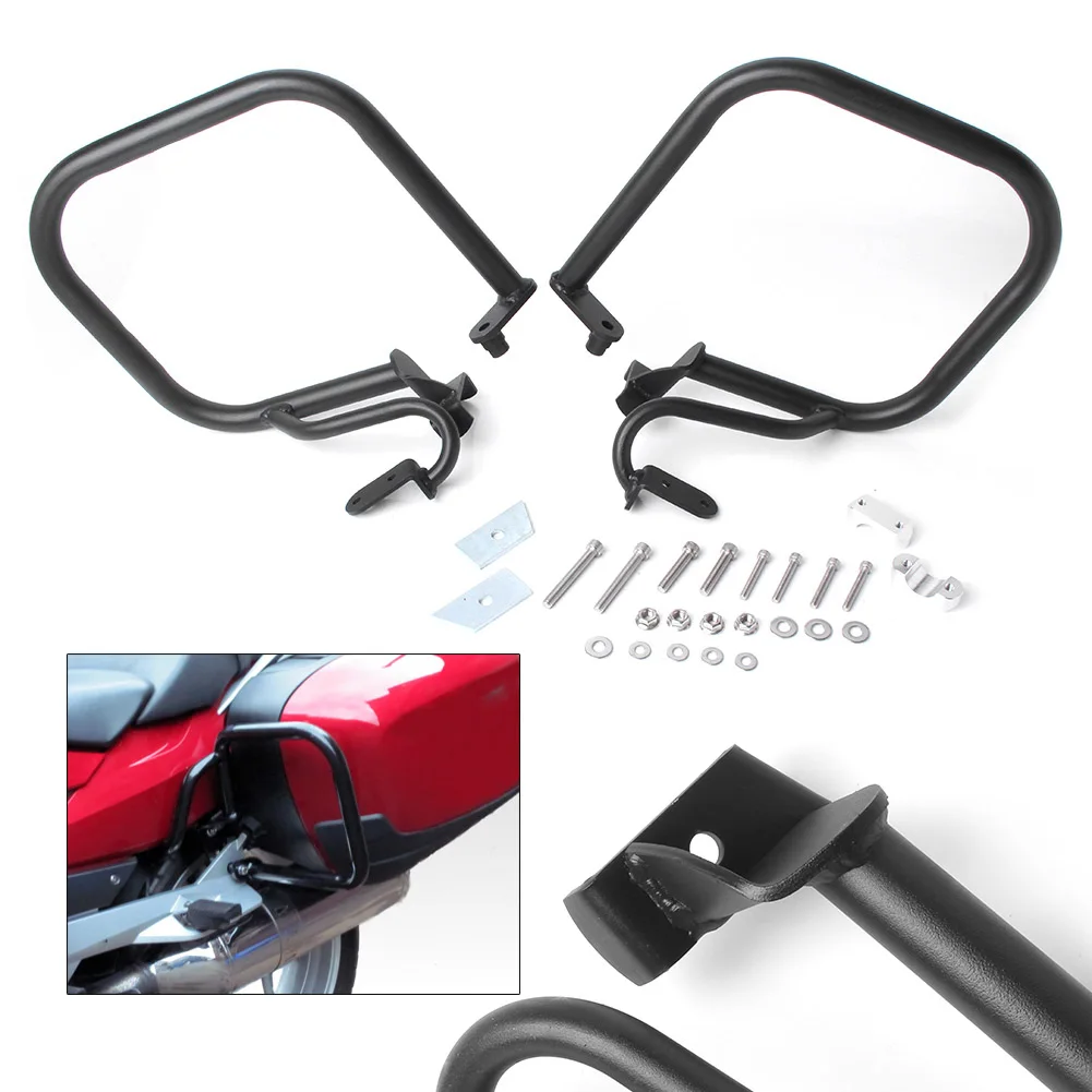 Motorcycle Rear Highway Crash Bar Steel Frame Protection Guard for BMW R1200RT 2005-2013