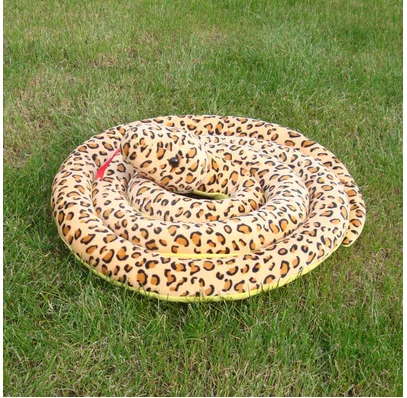 Kreatives Plüsch-Schlangenspielzeug aus echtem Leben, gefüllte Simulation Python-Puppe, Geschenk ca. 180 cm, S2991