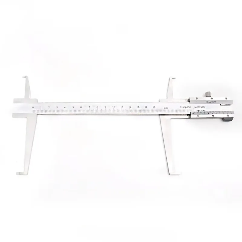 9-150Mm, 9-200mm, 9-300mm double inner slot vernier calipers with blade measuring surface, made of stainless steel