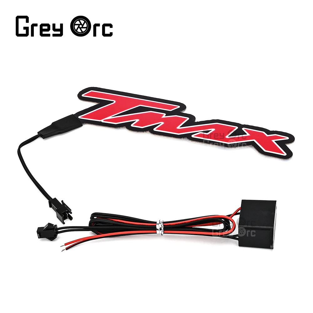 دراجة نارية الهدايا المجمعة الجسم الجانب ملصقات شارة الضوء البارد لياماها TMAX 500 530 T-MAX 560 شعار مائي الديكور مصباح Tmax530